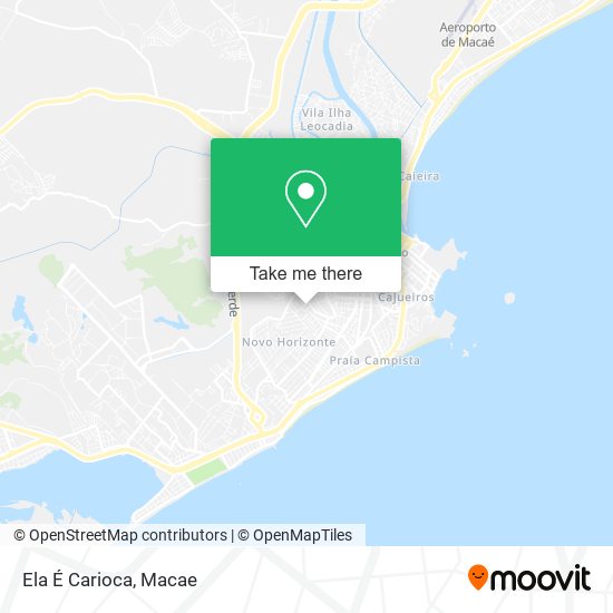 Ela É Carioca map