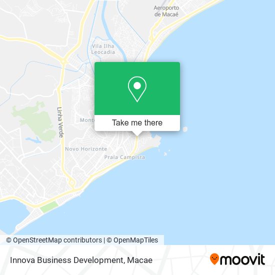 Innova Business Development map