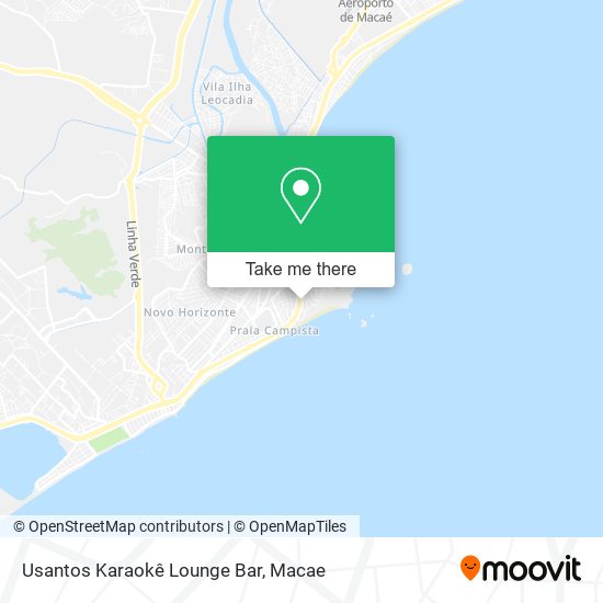 Usantos Karaokê Lounge Bar map