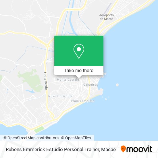 Rubens Emmerick Estúdio Personal Trainer map