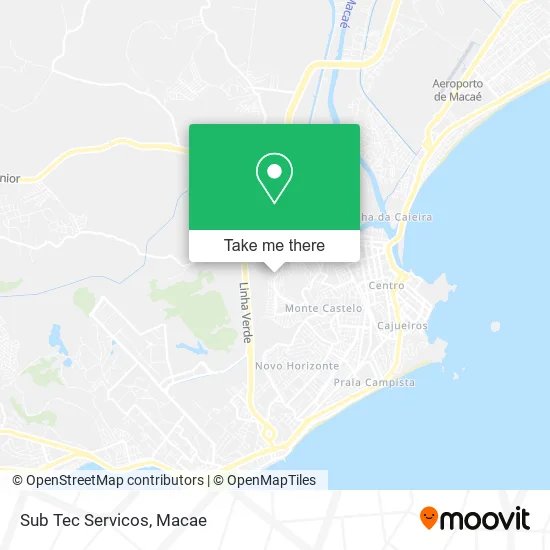 Sub Tec Servicos map