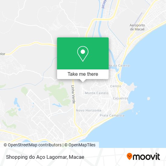 Mapa Shopping do Aço Lagomar