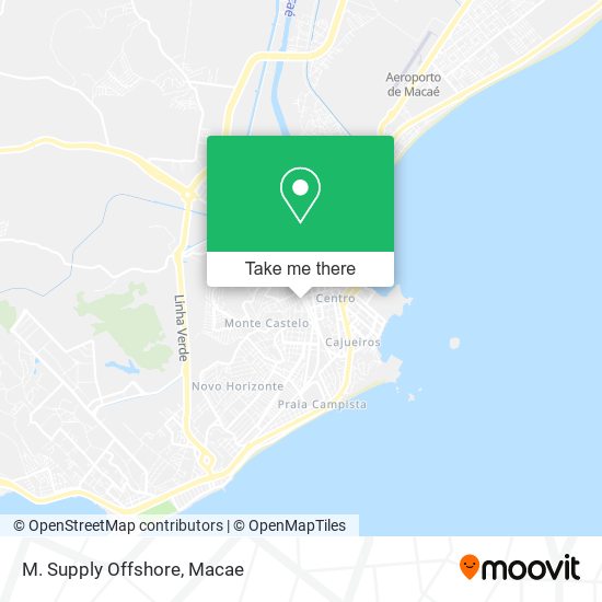 Mapa M. Supply Offshore