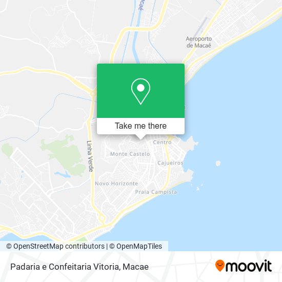 Padaria e Confeitaria Vitoria map