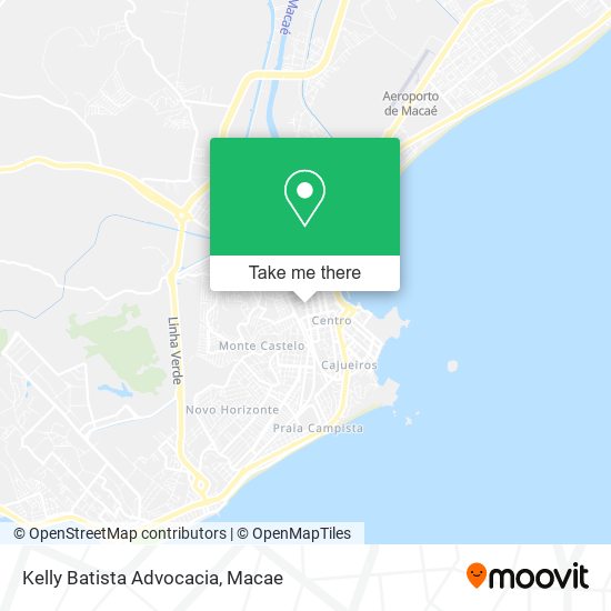 Mapa Kelly Batista Advocacia