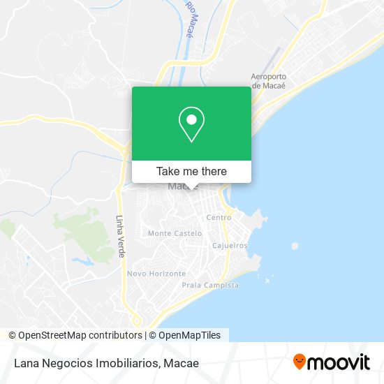 Mapa Lana Negocios Imobiliarios