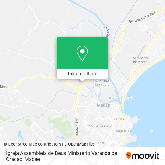 Igreja Assembleia de Deus Ministerio Varanda de Oracao map