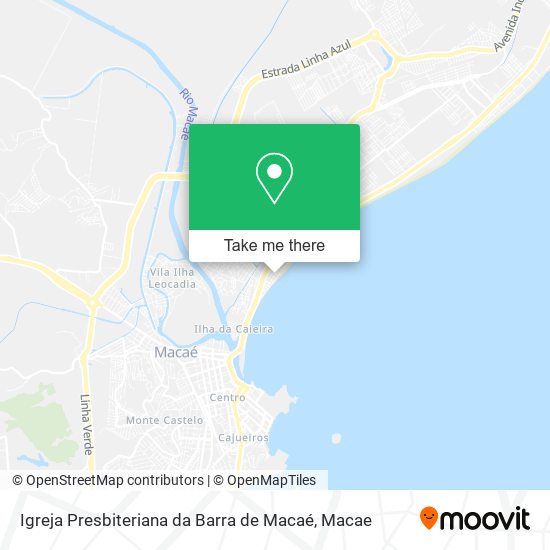 Igreja Presbiteriana da Barra de Macaé map