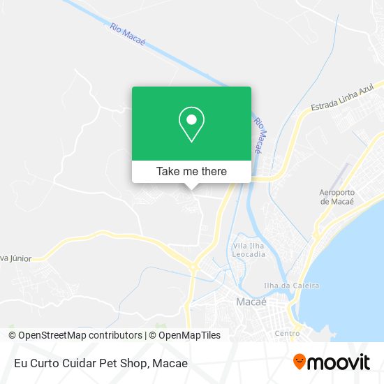 Eu Curto Cuidar Pet Shop map