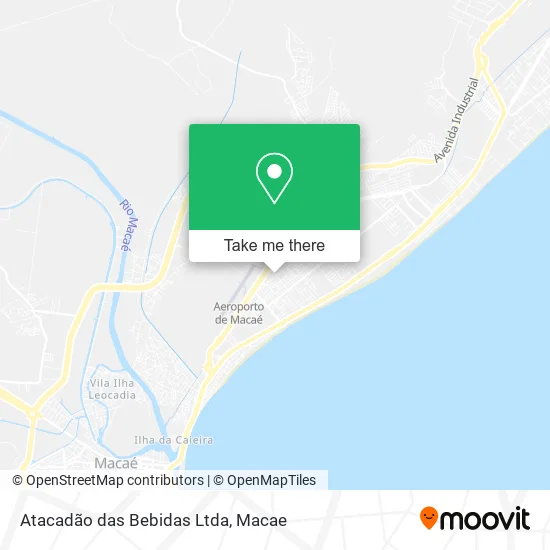 Atacadão das Bebidas Ltda map