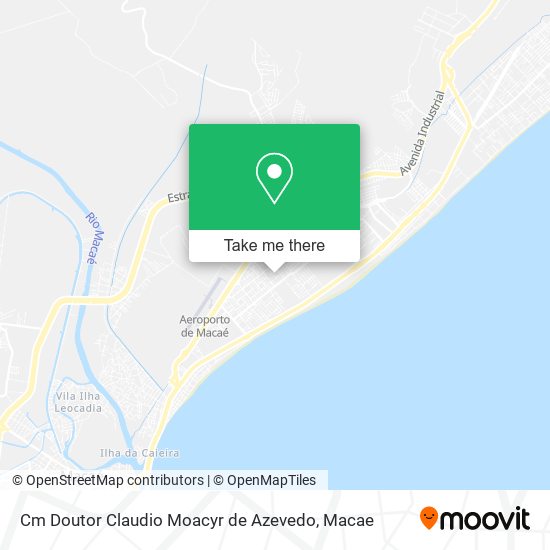 Cm Doutor Claudio Moacyr de Azevedo map