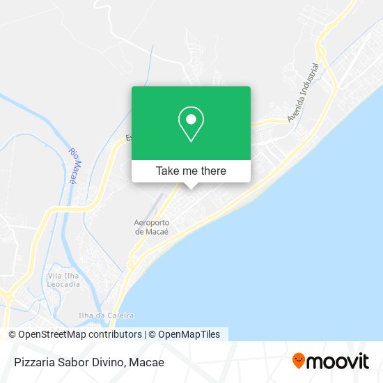 Pizzaria Sabor Divino map