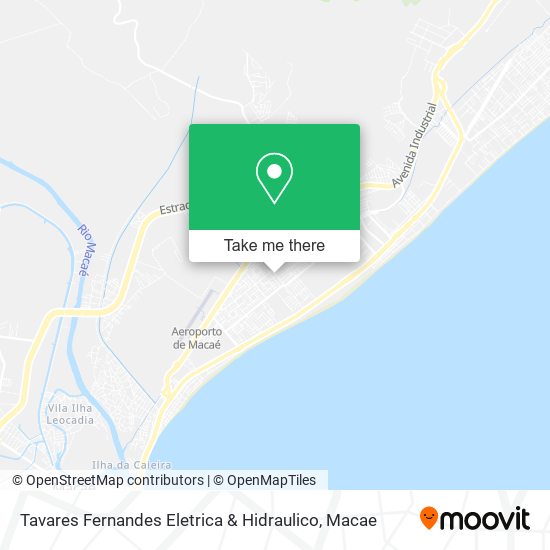 Tavares Fernandes Eletrica & Hidraulico map