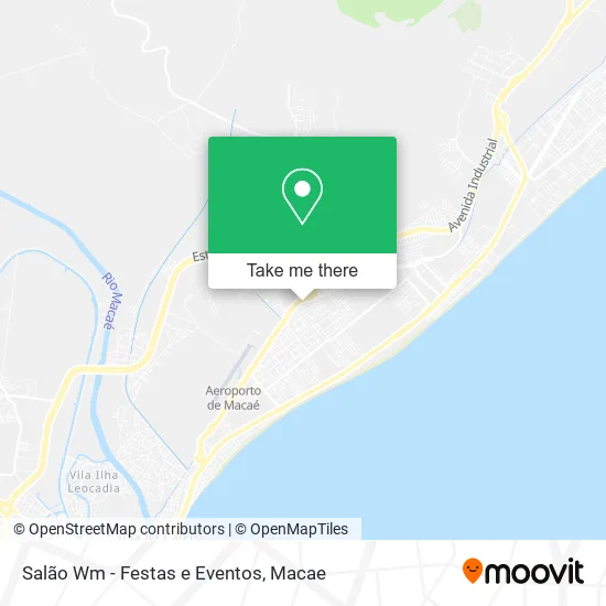 Salão Wm - Festas e Eventos map