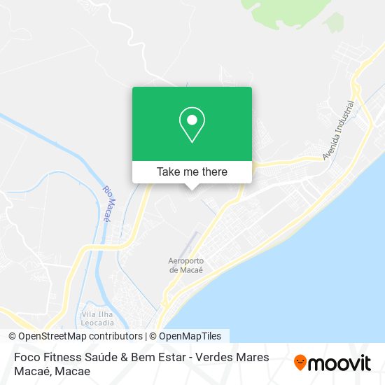 Foco Fitness Saúde & Bem Estar - Verdes Mares Macaé map