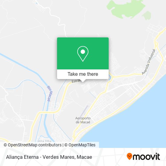 Aliança Eterna - Verdes Mares map
