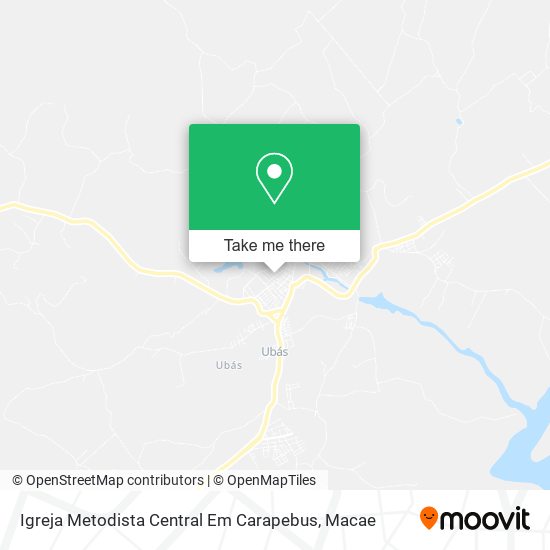 Igreja Metodista Central Em Carapebus map