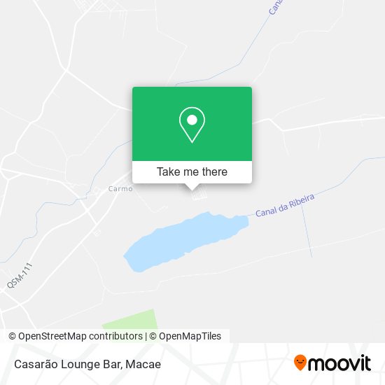 Casarão Lounge Bar map