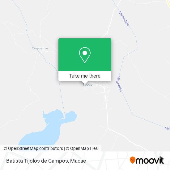 Batista Tijolos de Campos map
