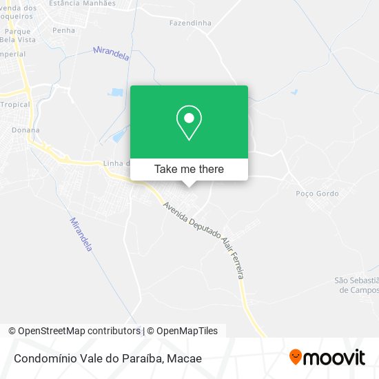 Condomínio Vale do Paraíba map