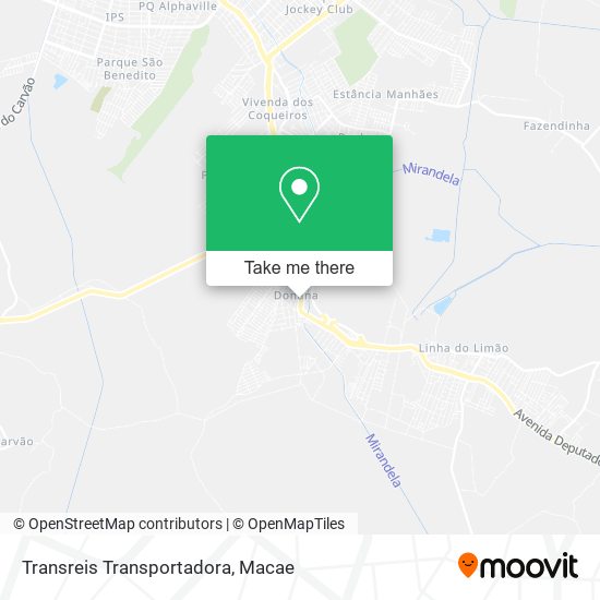 Transreis Transportadora map