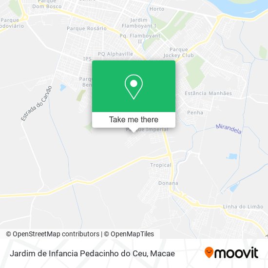 Jardim de Infancia Pedacinho do Ceu map