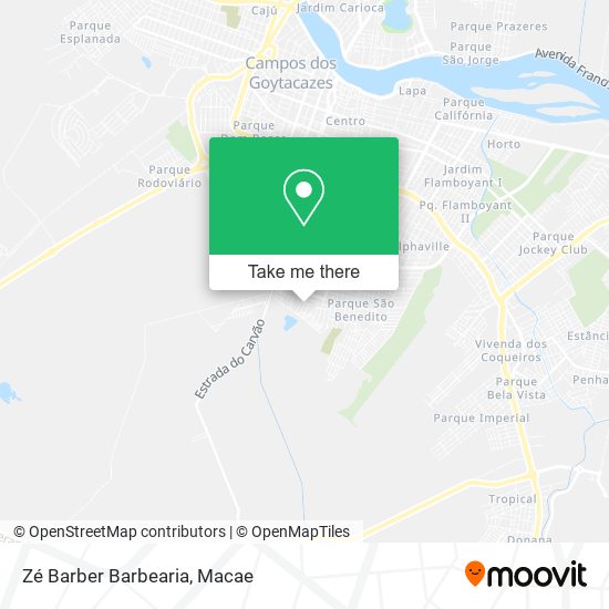 Zé Barber Barbearia map