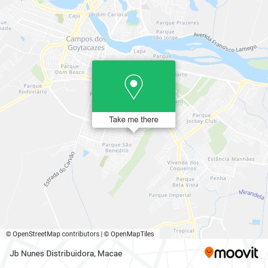 Jb Nunes Distribuidora map