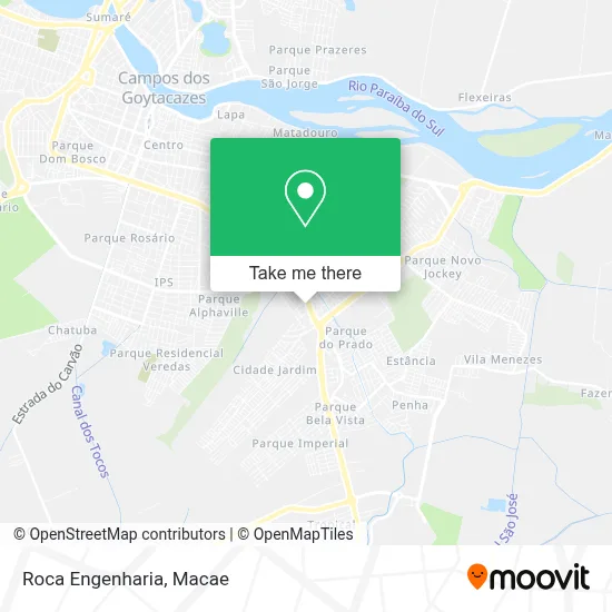Roca Engenharia map