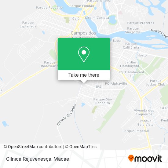 Clínica Rejuvenesça map