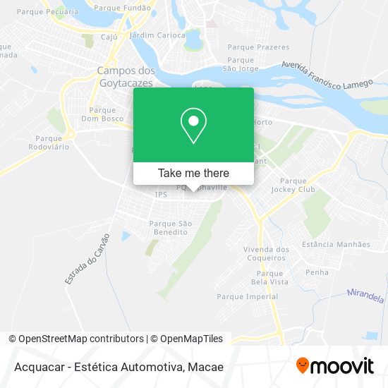 Acquacar - Estética Automotiva map