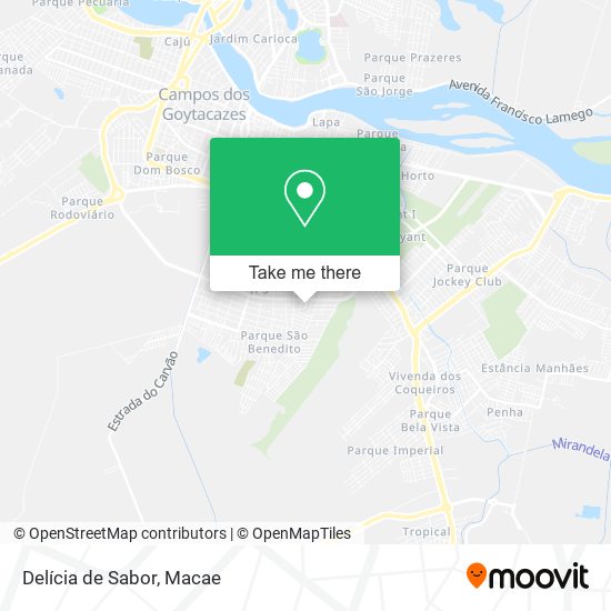 Delícia de Sabor map