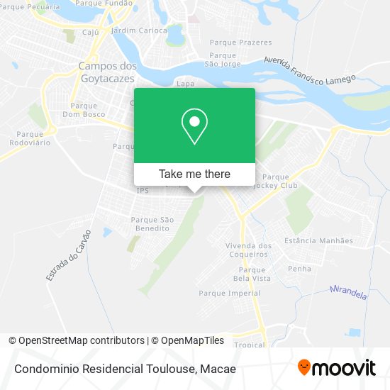 Condominio Residencial Toulouse map