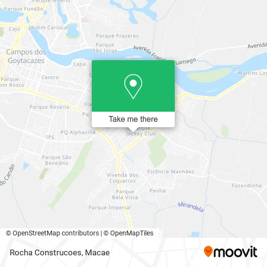 Rocha Construcoes map