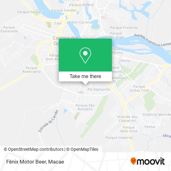 Fênix Motor Beer map
