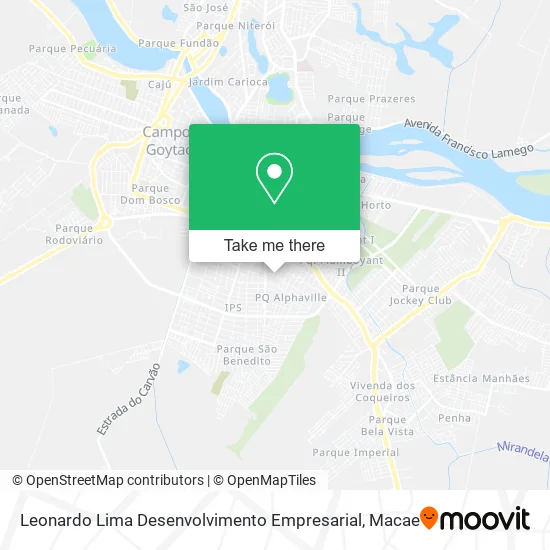 Leonardo Lima Desenvolvimento Empresarial map