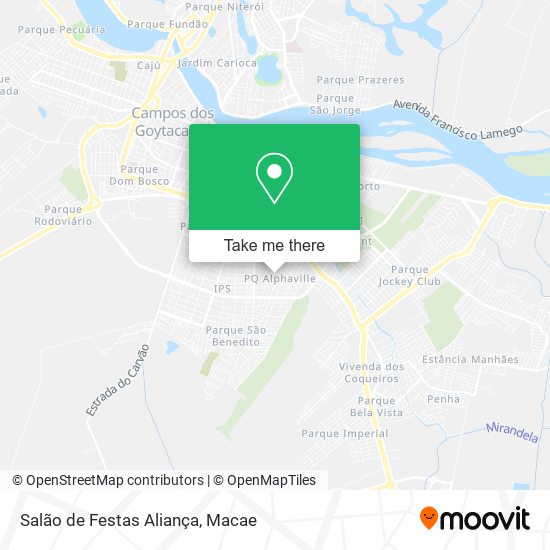 Salão de Festas Aliança map