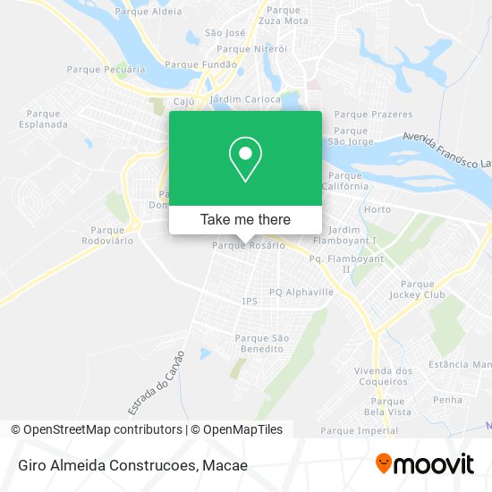 Giro Almeida Construcoes map