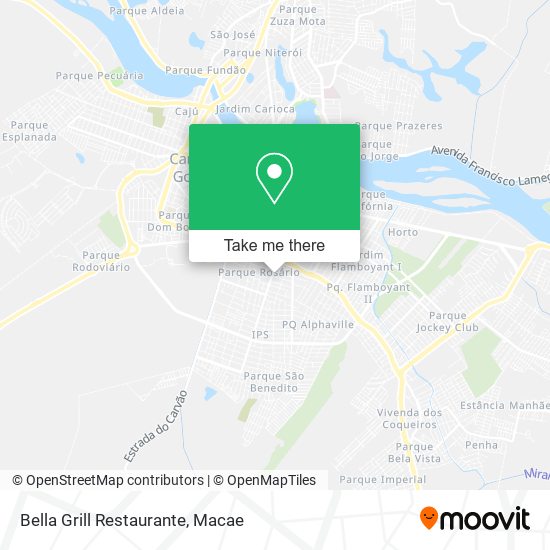 Bella Grill Restaurante map