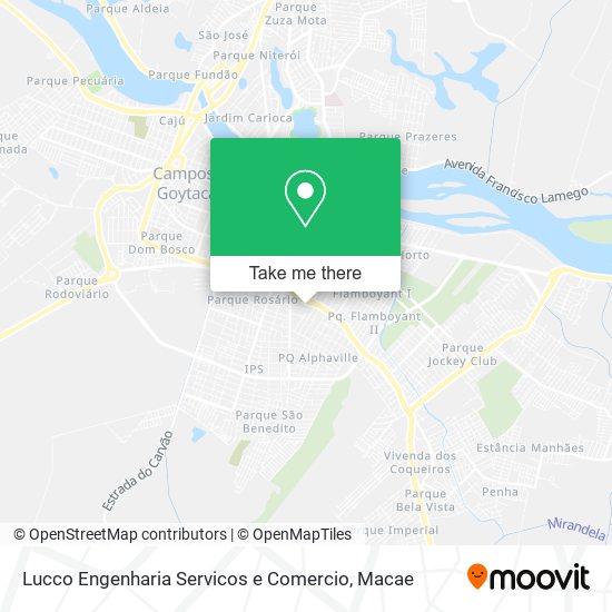 Lucco Engenharia Servicos e Comercio map