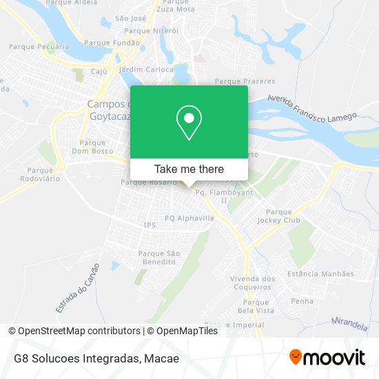 G8 Solucoes Integradas map