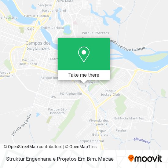 Struktur Engenharia e Projetos Em Bim map
