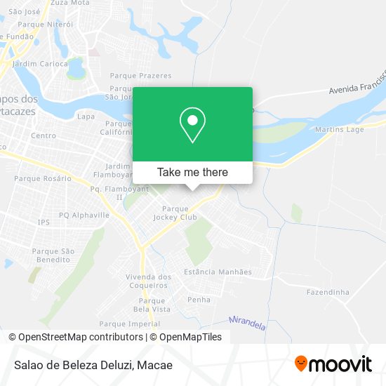 Salao de Beleza Deluzi map
