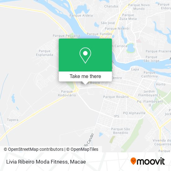 Livia Ribeiro Moda Fitness map