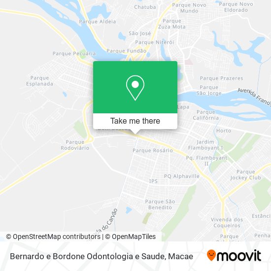 Bernardo e Bordone Odontologia e Saude map