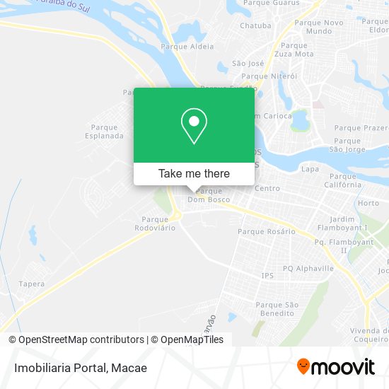 Imobiliaria Portal map