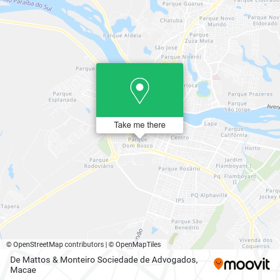 De Mattos & Monteiro Sociedade de Advogados map