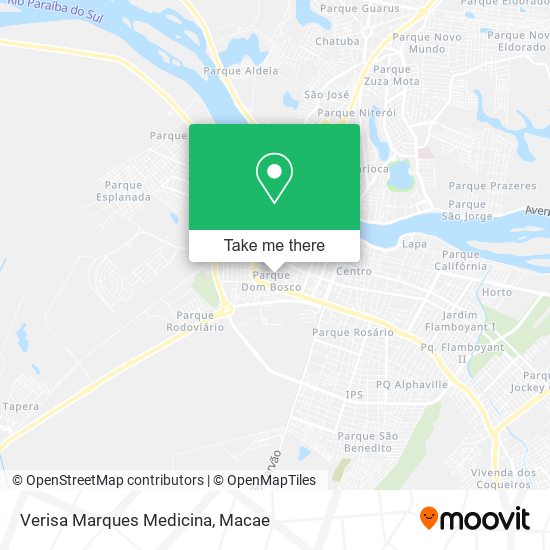Verisa Marques Medicina map