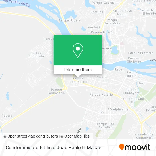 Condominio do Edificio Joao Paulo II map