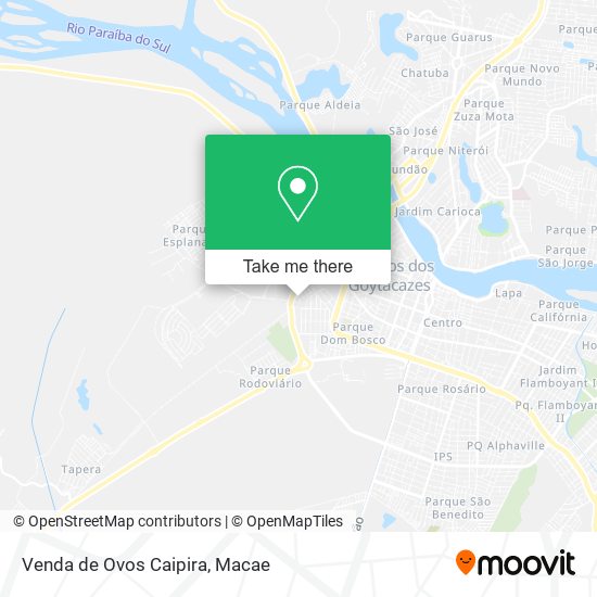 Venda de Ovos Caipira map